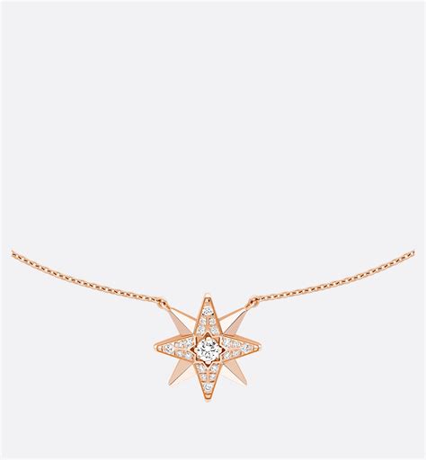 dior etoile necklace|Étoile des Vents Necklace Pink Gold and Diamonds .